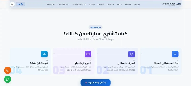 خطوات الشراء